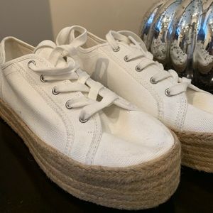 Steve Madden Espadrille Platform Sneakers